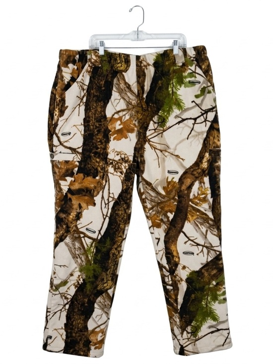 Scent Lok Other - Scent-Lok Fleece Hunting Pants XXXL Realtree AP Snow Camo Scent Control EUC